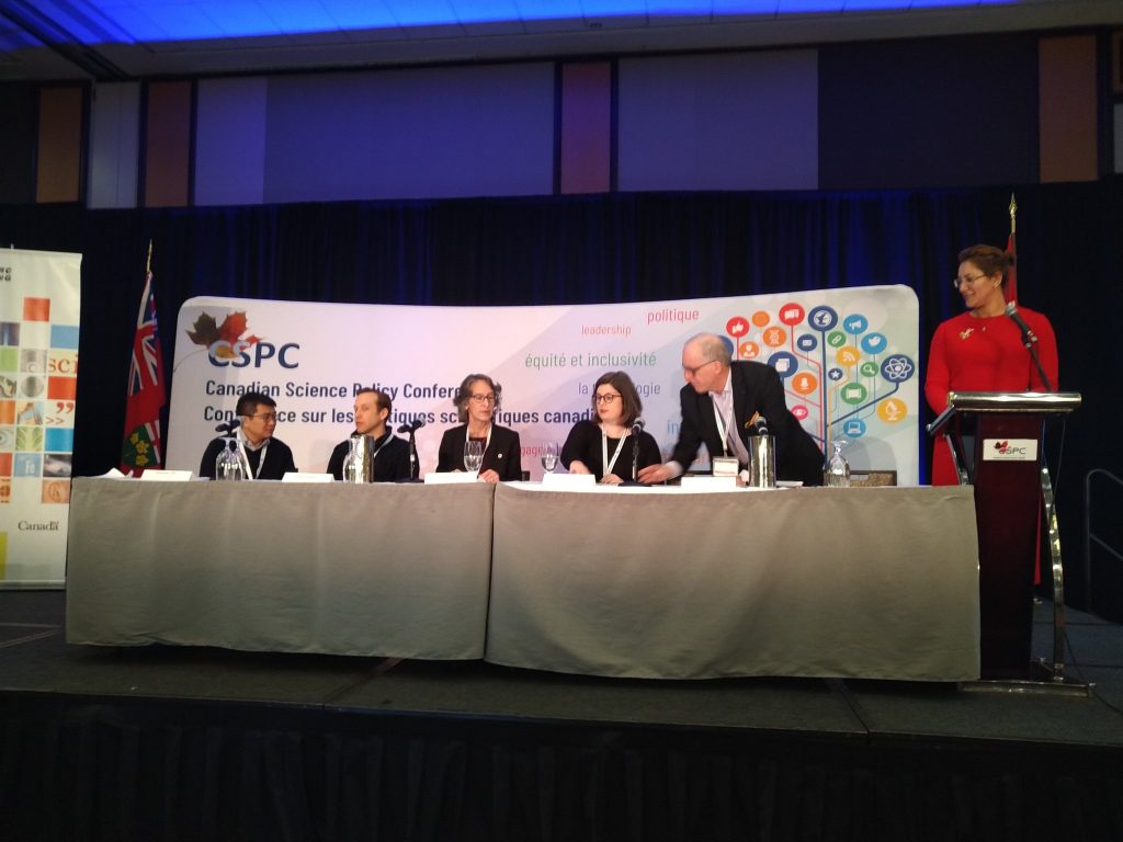 Panelists at Mapping Dynamic Research Ecosystems, CSPC